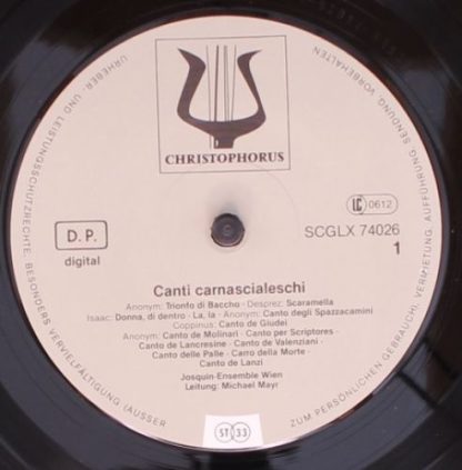 Christophorus Digital SCGLX74026 - Canti Carnascialeschi - Karne - Image 5