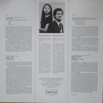 Cadenza (4) A 841 - Telemann · Couperin · Rameau - Image 2