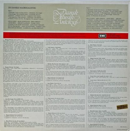 EMI 6C 063-38124 - De Danske Madrigalister - Image 2