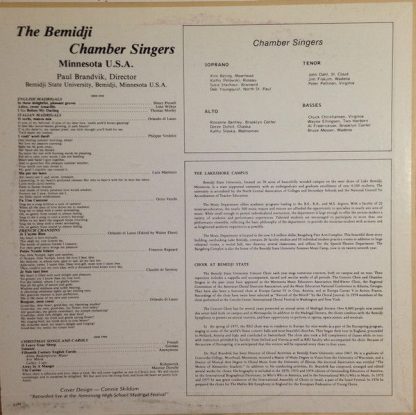 Encore Productions E-299 - Madrigals, Chansons And Carols - Image 2