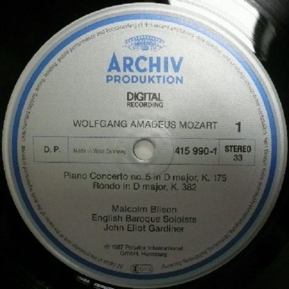 Archiv Produktion 415 990-1 - Piano Concertos Nos. 5 & 8 • Klavi - Image 2