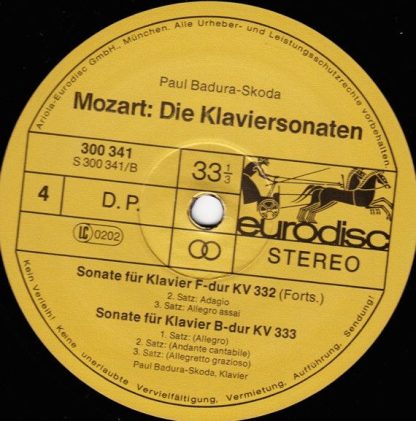 Eurodisc 300 342-420 - Die Klaviersonaten Vol. 1 (Pariser Sonate - Image 8