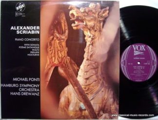 - SCRIABIN piano con PONTI drewanz VOX 1971 *