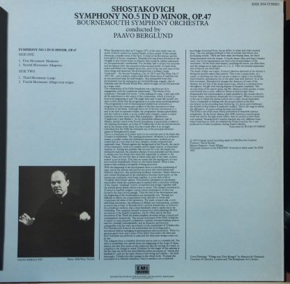EMI EMX 2034 - Symphony No. 5 - Image 2