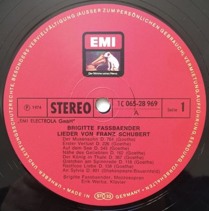 EMI Electrola 1C 065-28 969 - Lieder von Franz Schubert - Image 3