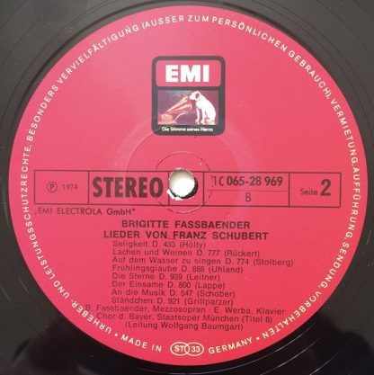 EMI Electrola 1C 065-28 969 - Lieder von Franz Schubert - Image 4