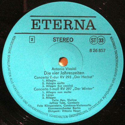 Eterna 8 26 857 - Le Quattro Stagioni - Die Vier Jahreszeiten - Image 4