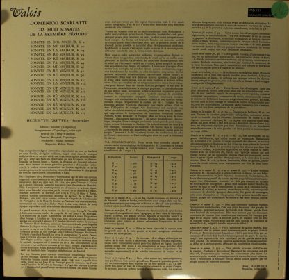 Valois MB 781 - Pièces Pour Le Clavecin - Dix Huit Sonate De La - Image 2
