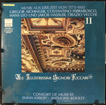 Deutsche Harmonia Mundi 065 16 9555 1 - All' Illustrissimi Signo