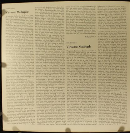 Archiv Production 2533 087 - Virtuose Madrigale - Image 6