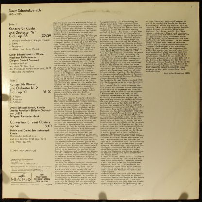 Melodia Eterna 8 26 969 - Klavierkonzert Nr. 1 C-Dur Op. 35, Kla - Image 2