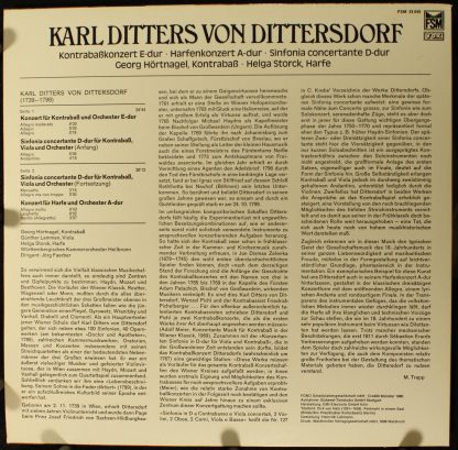FSM Vox FSM 33 040 - Kontrabasskonzert E-dur / Harfenkonzert A-d - Image 2