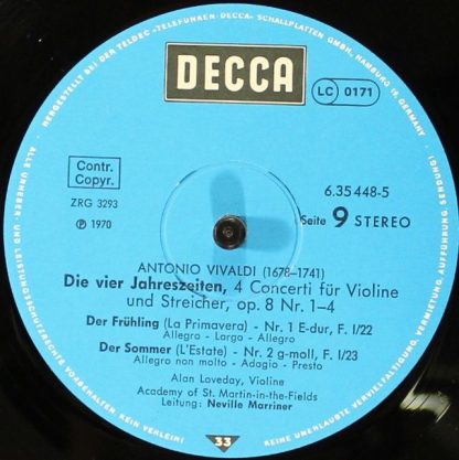 DECCA 6.35448 - L'Estro Armonico / La Stravaganza / Die Vier Jah - Image 13