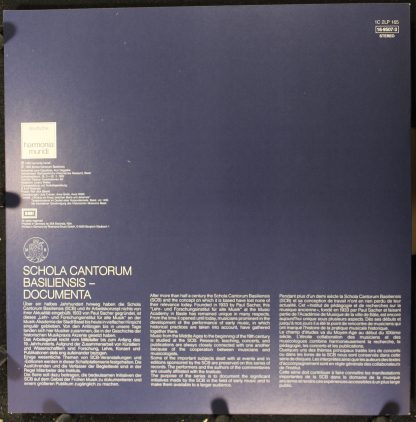 Deutsche Harmonia Mundi 1C 065 16-9507-3 - Carmina Burana (13.Jh - Image 4