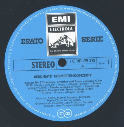 Die Stimme Seines Herrn 1 C 181-29 218/21 - Berühmte Trompetenko - Image 4