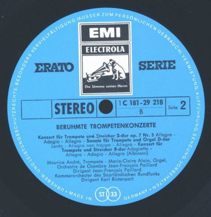 Die Stimme Seines Herrn 1 C 181-29 218/21 - Berühmte Trompetenko - Image 5