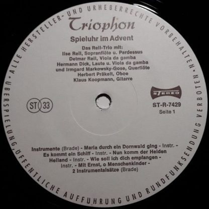 Triophon ST-R-7429 - Spieluhr Im Advent - Image 2