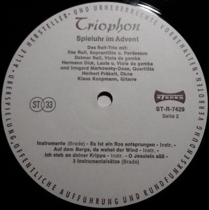 Triophon ST-R-7429 - Spieluhr Im Advent - Image 3