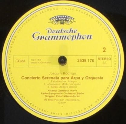 Deutsche Grammophon 2535 170 - Concierto De Aranjuez - Image 4