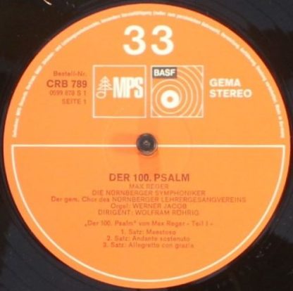 BASF CRB 789 - Der 100. Psalm - Image 3