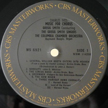 Columbia Masterworks MS 6921 - Music For Chorus - Image 5