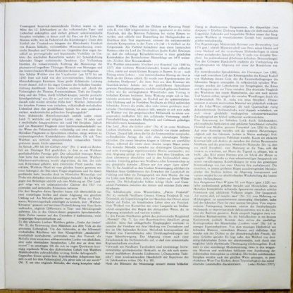 Eterna 8 26 133 - Minnesang Und Spruchdichtung Um 1200-1320 - Image 3