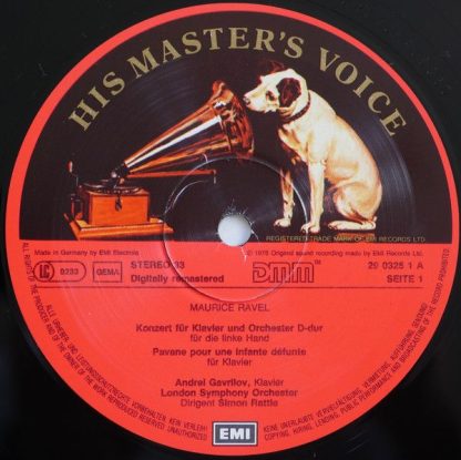 His Master's Voice 29 0325 1 - Concerto For The Left Hand - Image 3