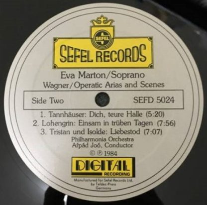 Sefel Records SEFD 5024 - Operatic Arias And Scenes - Image 3