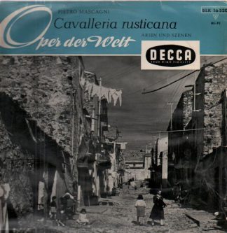 DECCA BLK 16520 - Cavalleria Rusticana - Arien Und Szenen