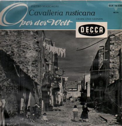 DECCA BLK 16520 - Cavalleria Rusticana - Arien Und Szenen