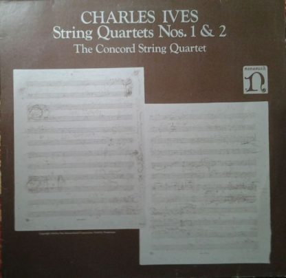 Nonesuch Records NON 32 824 - String Quartets Nos. 1 & 2