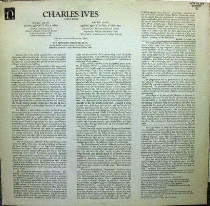 Nonesuch Records NON 32 824 - String Quartets Nos. 1 & 2 - Image 4