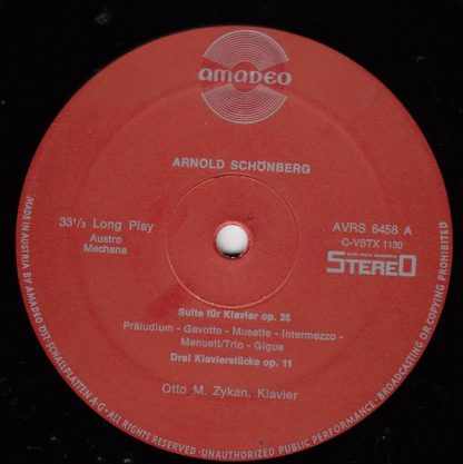 Amadeo AVRS 6458 St - Klavierwerk - Image 3