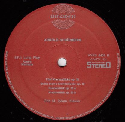 Amadeo AVRS 6458 St - Klavierwerk - Image 4