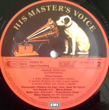 EMI 27 0431 1 - George Gershwin's Song Book 3 Preludes - Klavier - Image 4