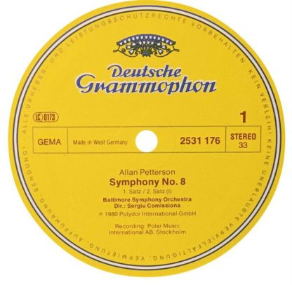 Deutsche Grammophon 2531 176 - Symphony No. 8 - Image 3