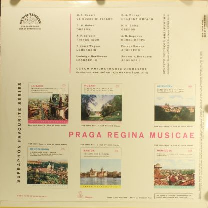 Supraphon SUA 50496 - Famous Operatic Overtures - Image 2