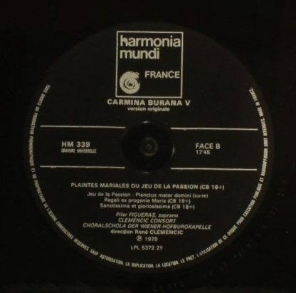 harmonia mundi France HM 339 - Carmina Burana - Version Original - Image 6