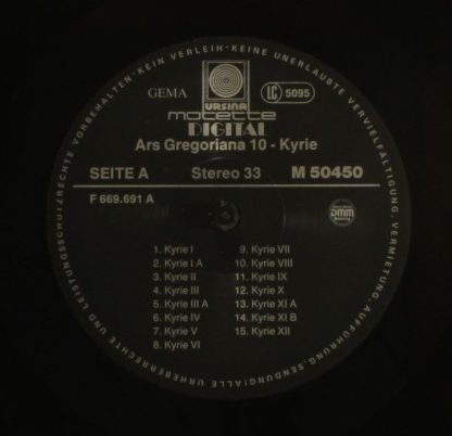 Motette Ursina M 50450 - Ars Gregoriana 10 - Kyrie - Image 5