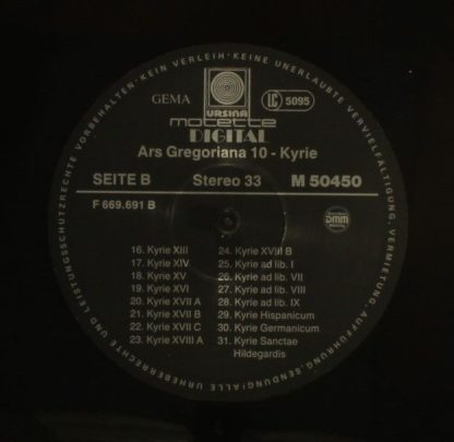 Motette Ursina M 50450 - Ars Gregoriana 10 - Kyrie - Image 6