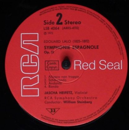 RCA LSB 4064 - Henri Wieniawski - Violin Concerto No. 2 / Édouar - Image 4