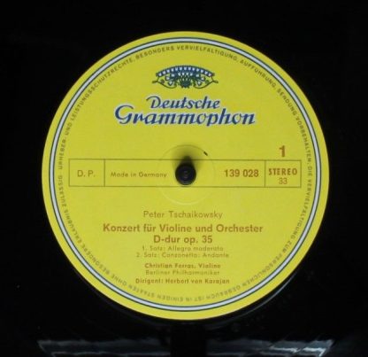 Deutsche Grammophon 139 028 SLPM - Violinkonzert D-dur Op.35 · C - Image 3