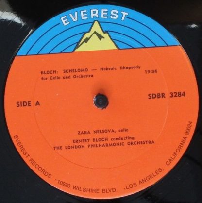 Everest SDBR 3284 - Voice In The Wilderness / Schelomo - Image 3
