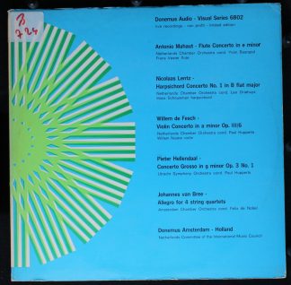 Donemus DAVS 6802 - Flute Concerto In E Minor / Harpsichord Conc
