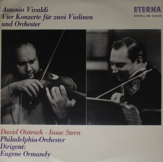 Eterna 8 20 612 - Vier Konzerte Für Zwei Violinen Und Orchester