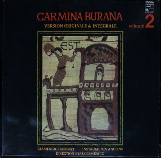 Harmonia Mundi EHM 336 - Carmina Burana. Version Originale & Int