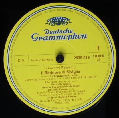 Deutsche Grammophon 2705 010 - Il Barbiere Di Siviglia - Image 6