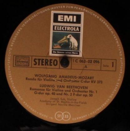 His Master's Voice 1 C 063-02096 - Mozart: Rondo ∙ Adagio ∙ Beet - Image 3