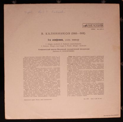 33С 0127—28 - Симфония № 1 Соль Минор - Image 2