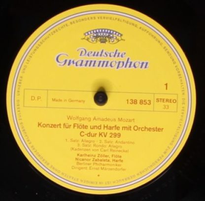 Deutsche Grammophon 138 853 - Konzert Für Flöte Und Harfe • Konz - Image 3